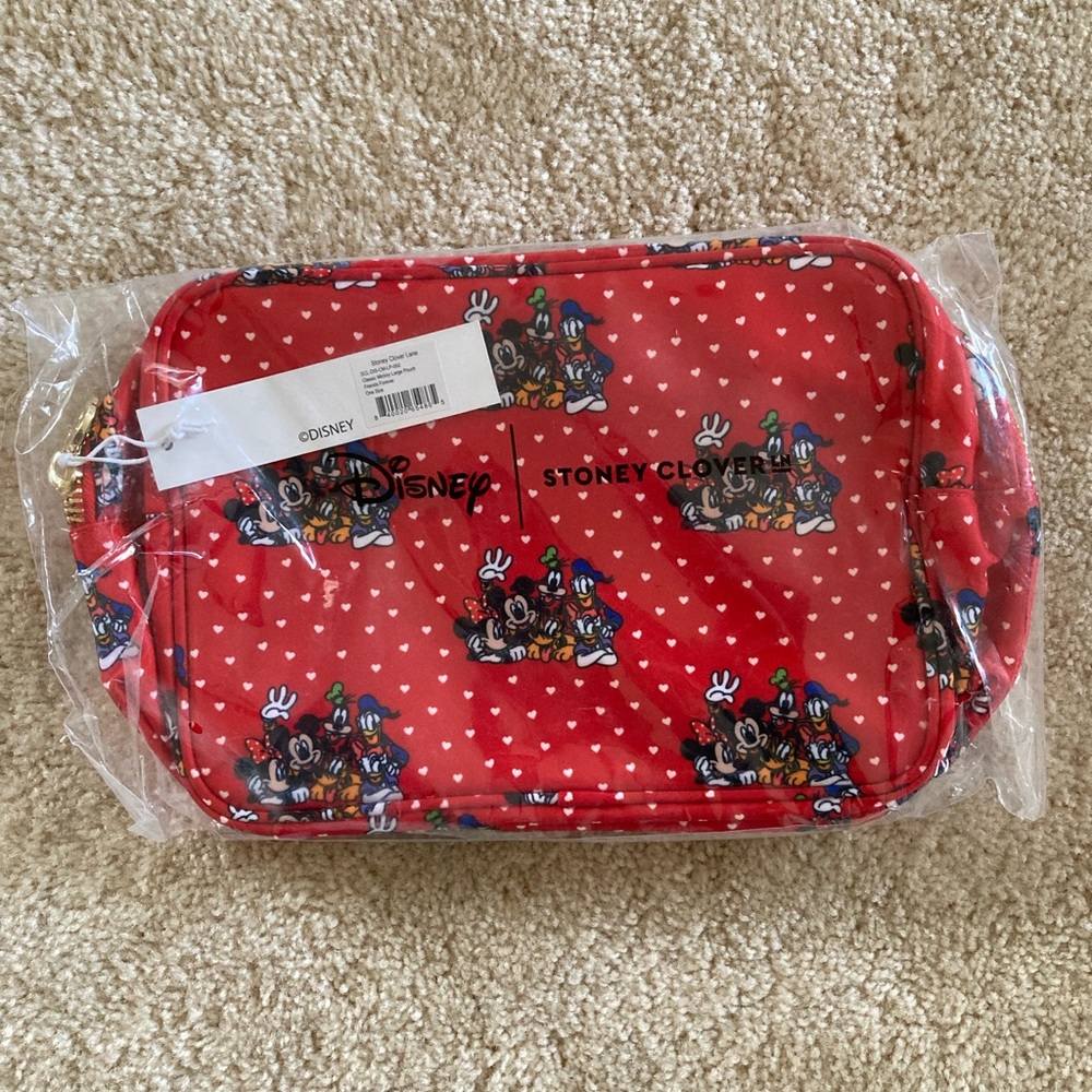 Stoney Clover Lane Mickey and Friends Large Pouch